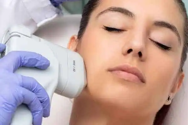 HIFU - Breakthrough in Anti - ageing 1 Image of woman having HIFU Virginia Water treatment